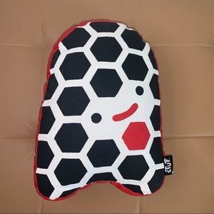 Wry Baby Black & White Plush Honeycomb Bell Toy